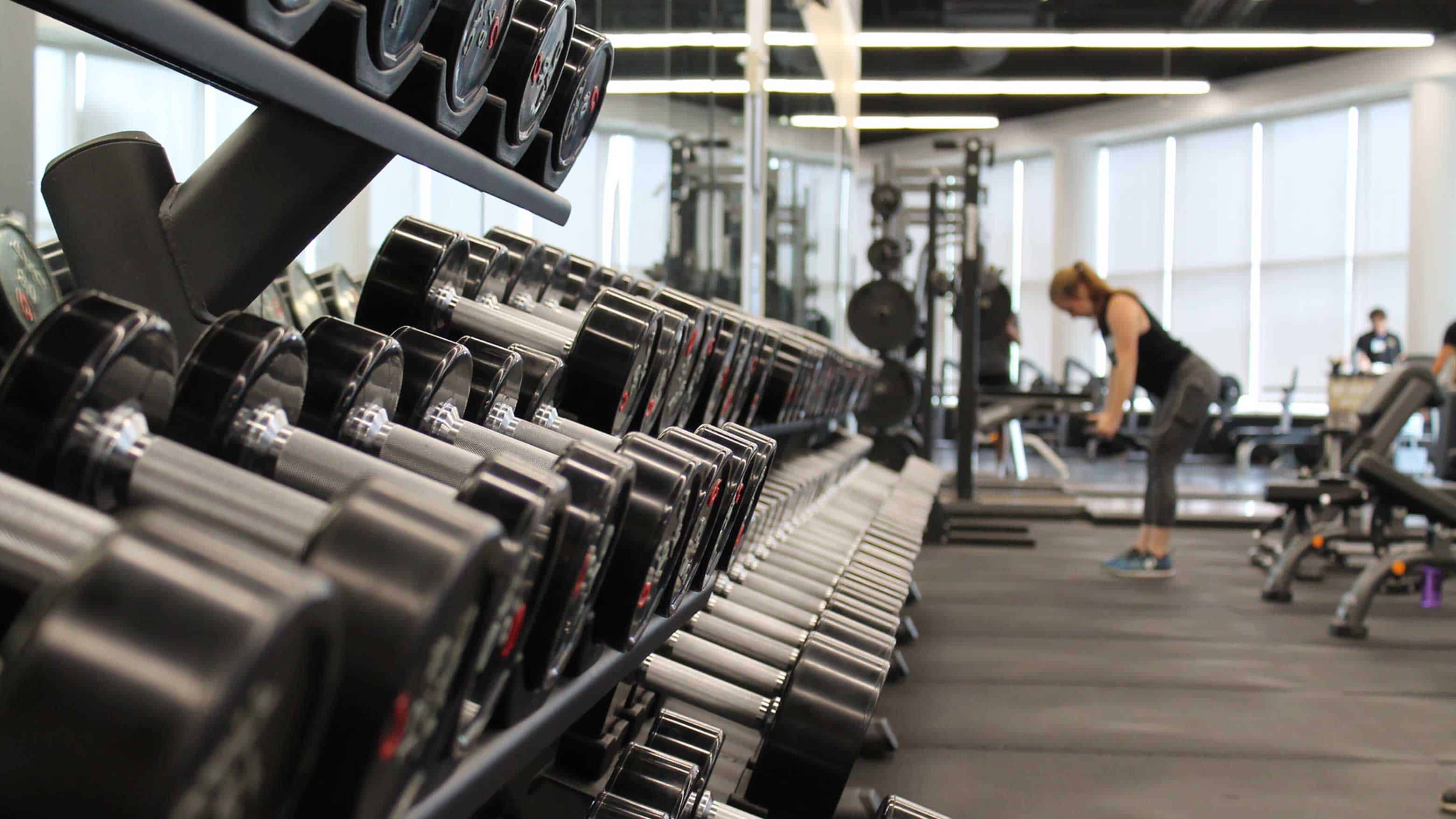 Sportschema fitnessschema in de gym